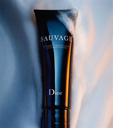 dior wash face|Dior face cleanser and mask.